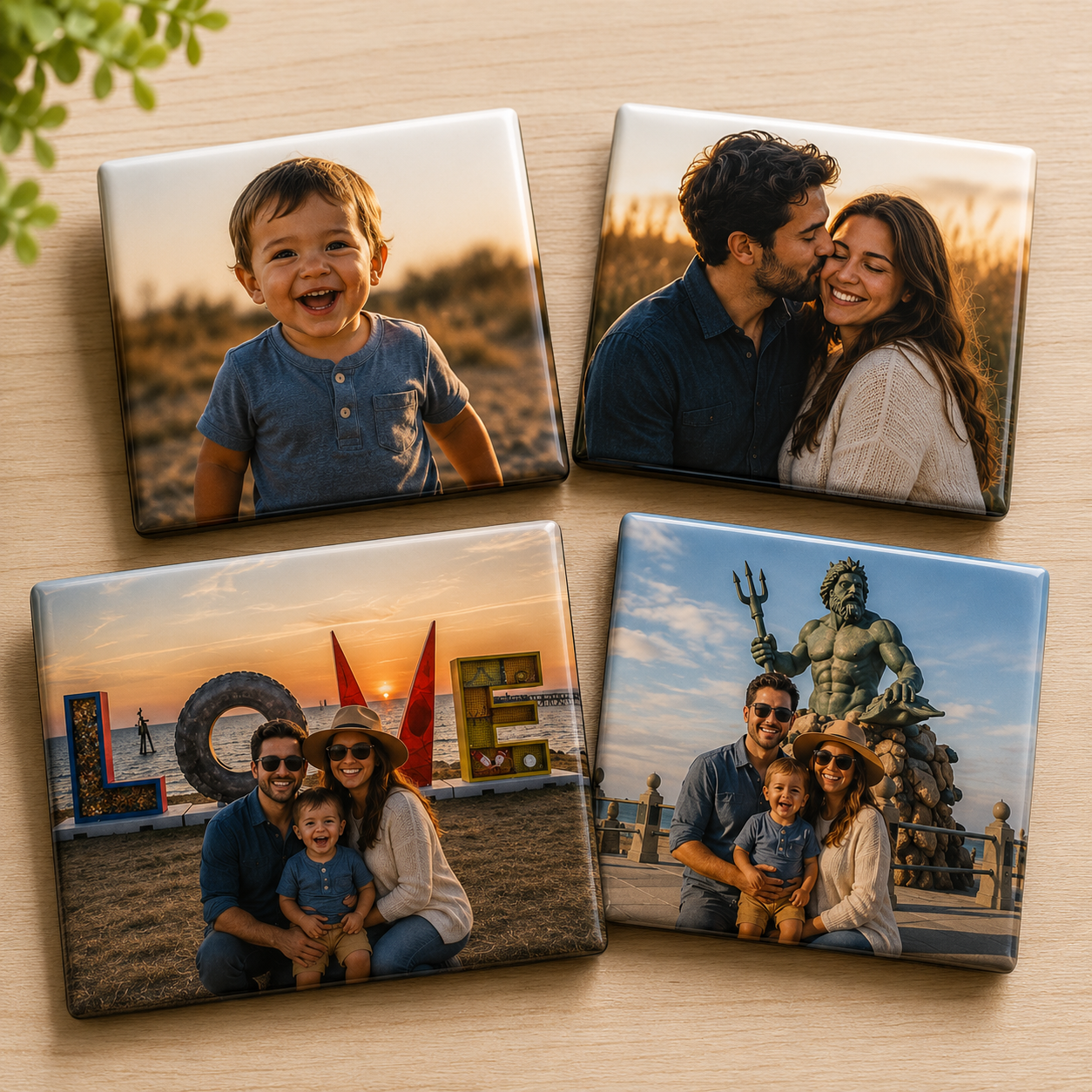 Custom Photo Magnet Set (2.5"x2.5")