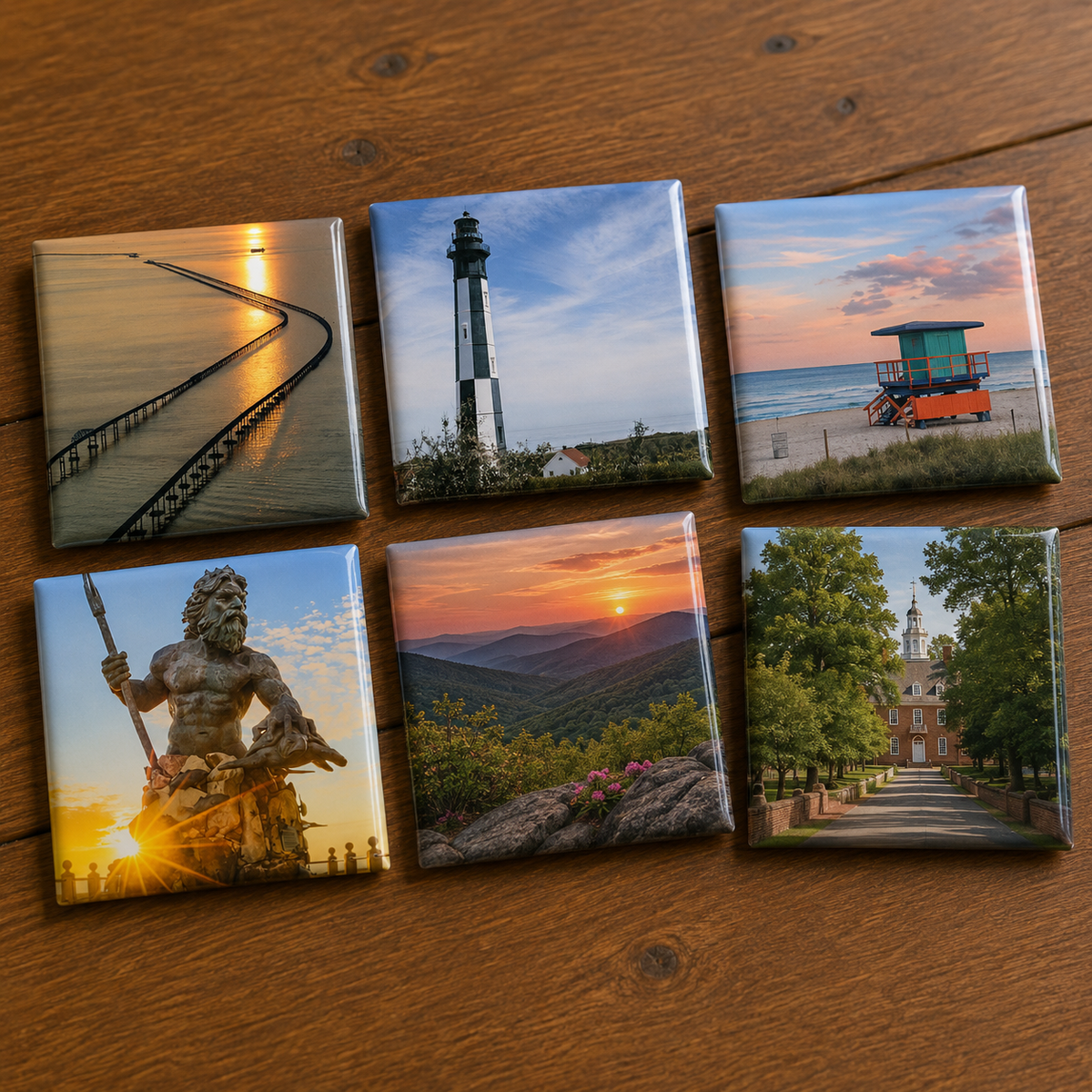 Custom Photo Magnet Set (2.5"x2.5")